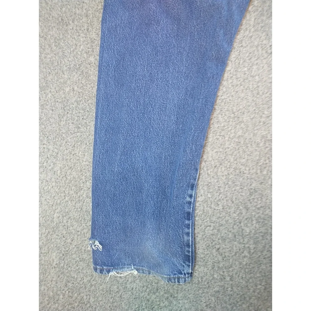 Wrangler Authentics Mens Relaxed Fit Straight Leg Blue Jeans 96501MR 44x29